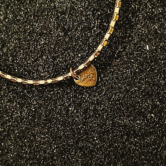 BANGLE BRACELETS  BRONZE MILOR ITALIANO  6 PC SET - Picture 6 of 10